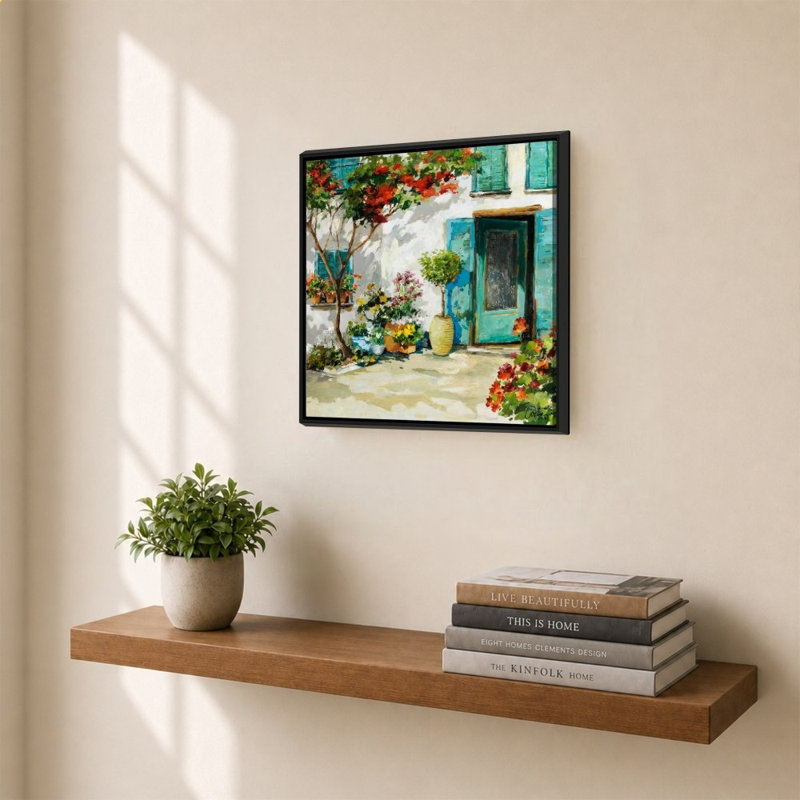 "Entrée tropicale" par Lorenzo Collective - Impression sur toile