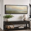 Muted Green Sunrise French Country Landscape Rustic Neutral Large Framed Canvas Print Wall Art Work-93388636-104280928-119598442