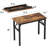 Small Computer Desk 31.5 Inches Folding Table No Assembly Sturdy Small Writing Desk Folding Desk For Small Spaces