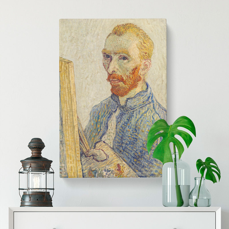 Self-Portrait Vol.3 by Vincent Van Gogh - Wrapped Canvas, 50cm H x 35cm W x 3cm D