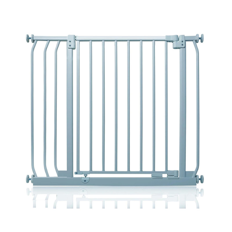 Elite Pressure Safety Gate, Matt Grey, 75cm H x 89cm W x 2.3cm D