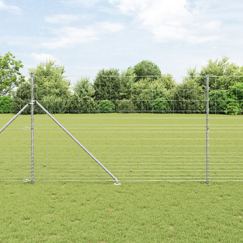 Field Fence Galvanised Steel, 150cm H x 2500cm W