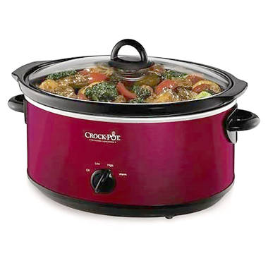 Hamilton Beach 4-Quart Slow Cooker with 3 Cooking Settings, Dishwasher-Safe  Stoneware Crock & Glass Lid, Stainless Steel (33140V)