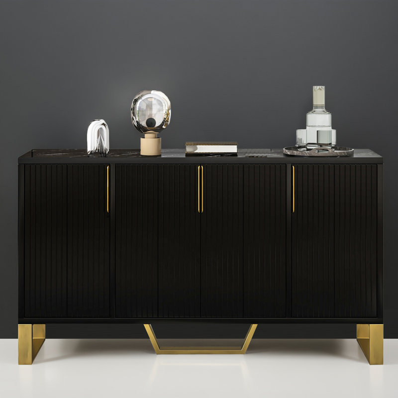 Console Soperton, Noir, noir, noir, noir