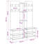 Hall Tree 143cm Wide-105563890