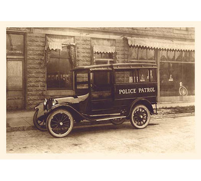 Police Patrol - Single Picture Frame Photograph