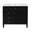 Meuble-lavabo 36 po avec lavabo supérieur-109690881