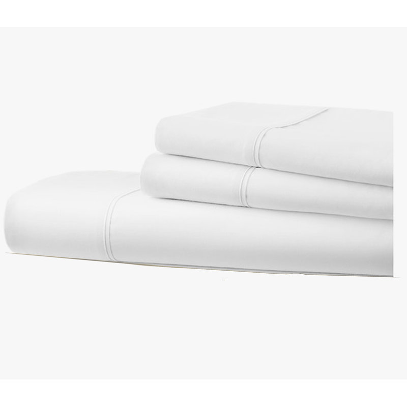 Microfiber Sheet Set, Queen Sheet Set + 1 Fitted Sheet + 4 Pillowcases, White