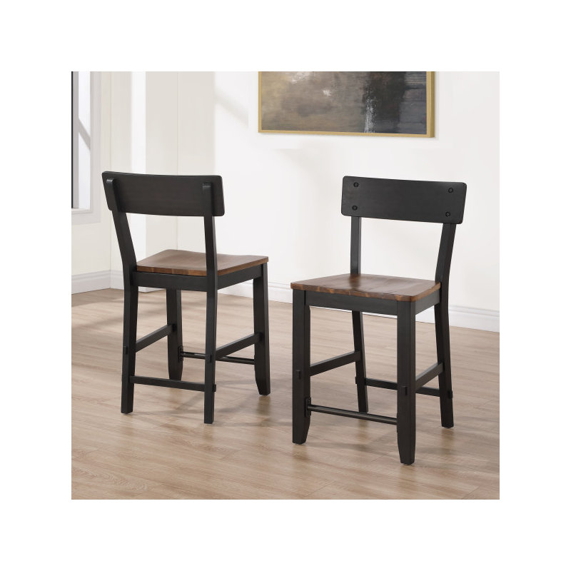 Mendenhall Solid Wood Counter Chairs