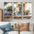 Toile naturelle avec cadre flottant sélectionné