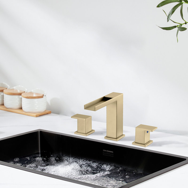 Widespread 2-handle Bathroom Faucet