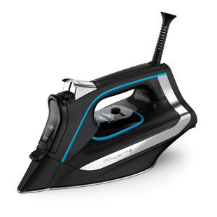 Sunbeam 1700W Steam Iron, 8' Retractable Cord, Variable Temperature Select,  Non-Stick Soleplate, Dual Spray Mist, Horizontal or Vertical Shot of Steam