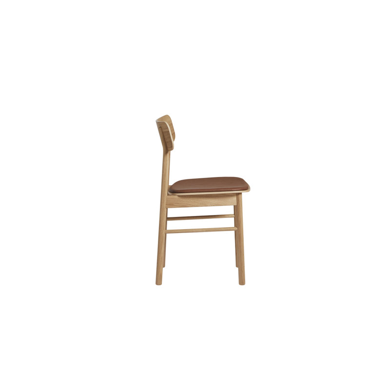 Soma Dining Chair, Brown, Oak