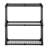 3-SHELF WIRE RACK WITH COVER(1PACK),Inclouding One Cover