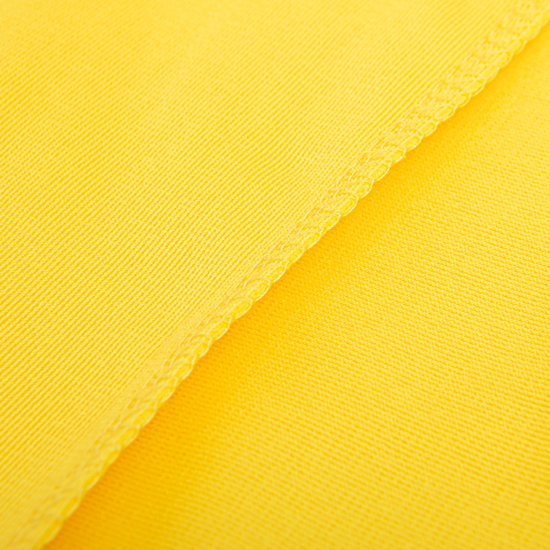 Taies d'oreiller en velours uni pour tout-petits, Jaune