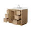 Meuble-lavabo simple 42 po avec plateau en quartz Maroni-99459426-99459427-100480767