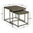 Debbi Solid Wood Top Nesting Tables