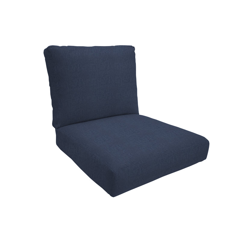 Eddie Bauer Deep Seat Patio Cushion Set, Sunbrella Fade & Water Resistant for Patio Sofas, Sectionals & Deep-Seat Loungers