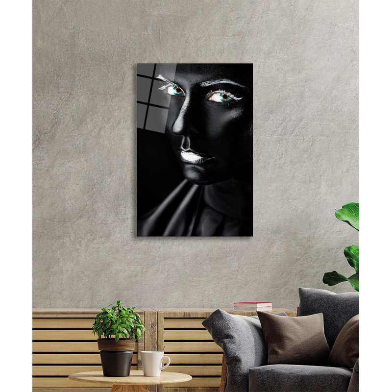 Elegant Decorative Tempered Glass Painting, 27.6 x 43.3 inches | 100% Tempered Glass, Thickness: 0.16 inches | Stunning Home Décor for Living Room, Office, or Gallery | Unique Art Piece, Durable and Stylish