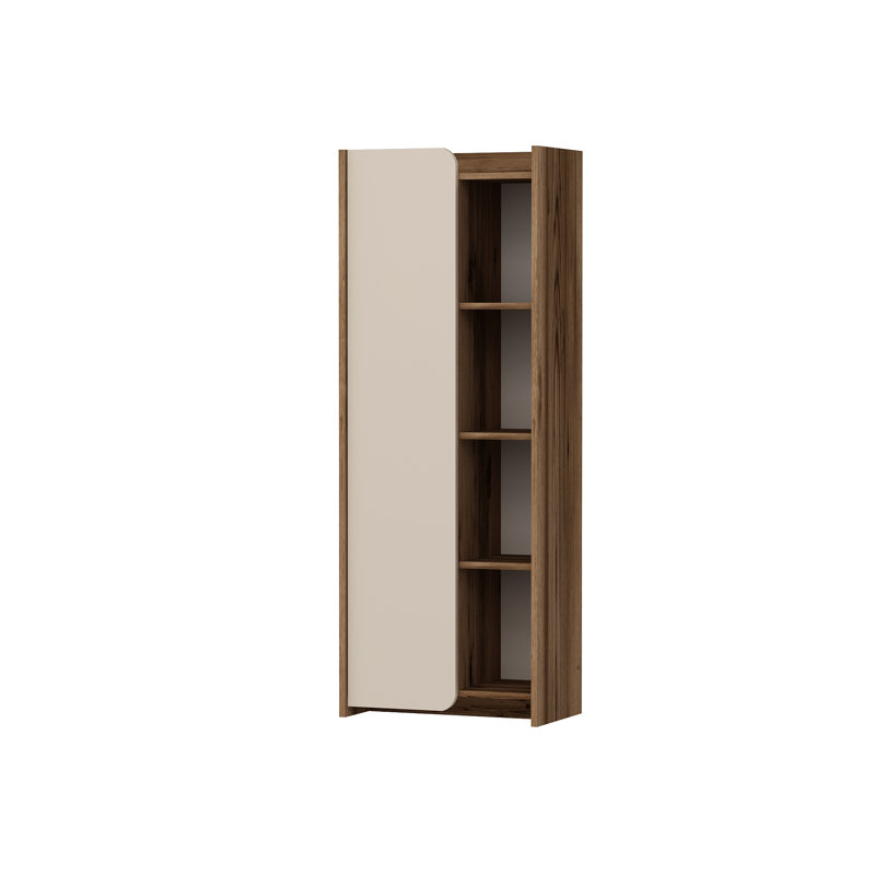 Adyline 160cm H x 60cm W Standard Bookcase