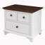 Commode d'appoint 2 tiroirs Lakita