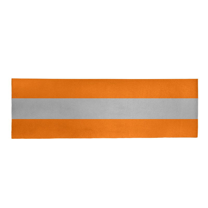 Tapis de zone orange, Tapis de couloir 2 pi 6 po x 8 pi