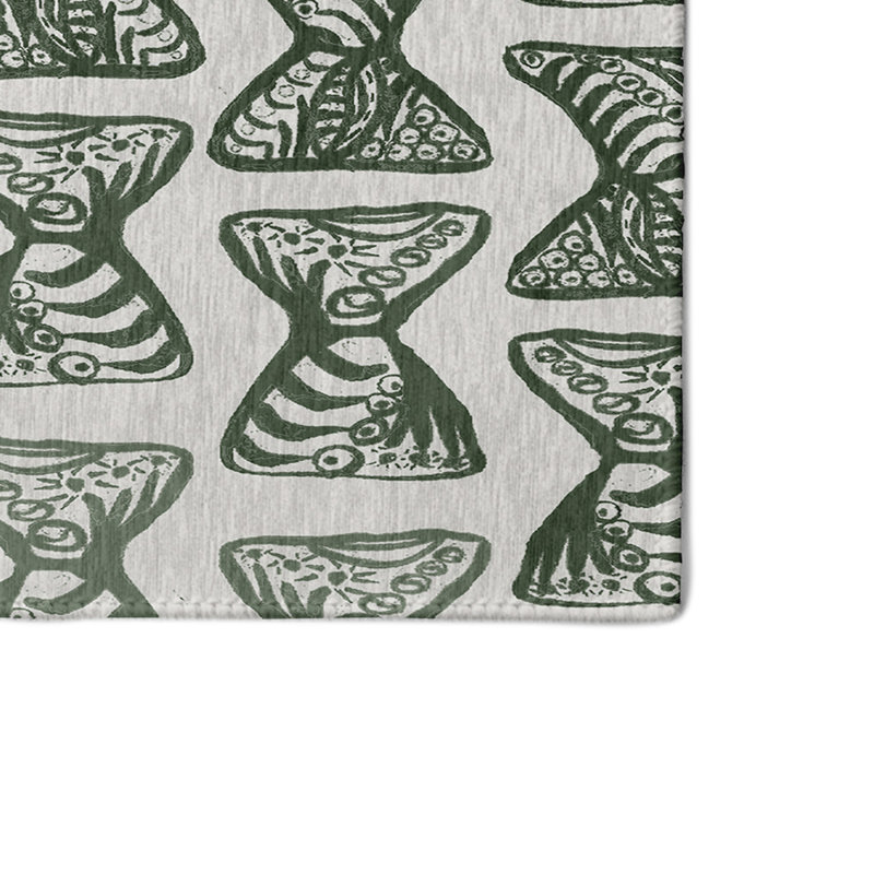 Safari Chenille Geometric Indoor Rug, Rectangle 3' x 5'
