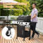 Barbecue au propane à 3 brûleurs avec brûleur latéral