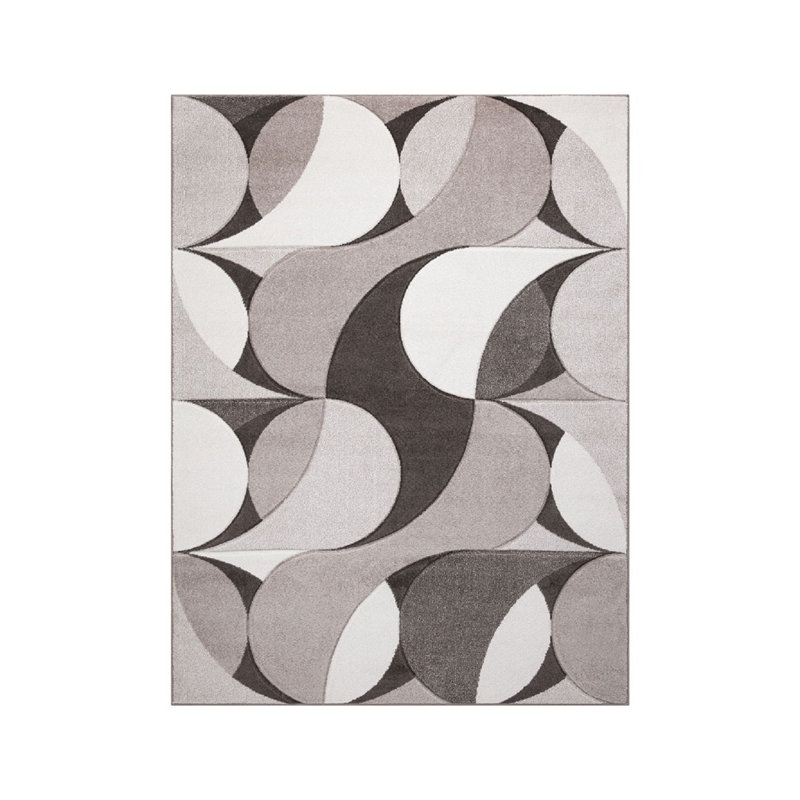 Astrit Abstract Area Rug, Rectangle 120 x 170cm