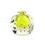 Nancy European Art Glass Vase Yellow
