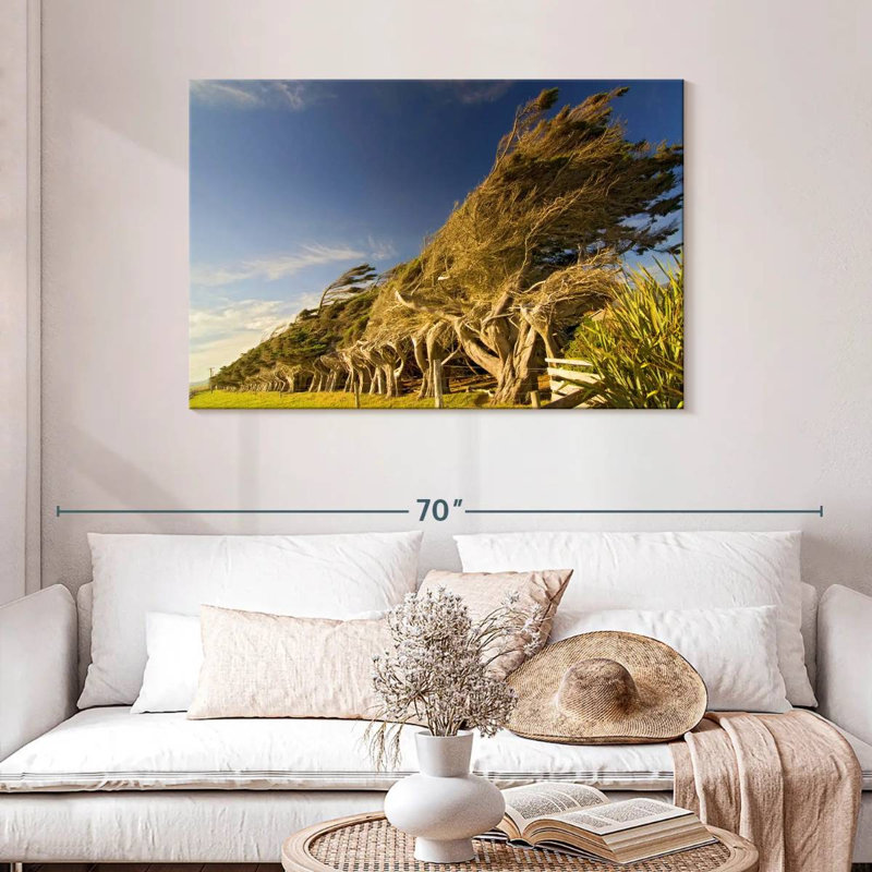 Slope Point Forest, 30" H x 45" W