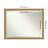 Carter Dark Gold Beveled Wood Framed Wall Mirror-119165603