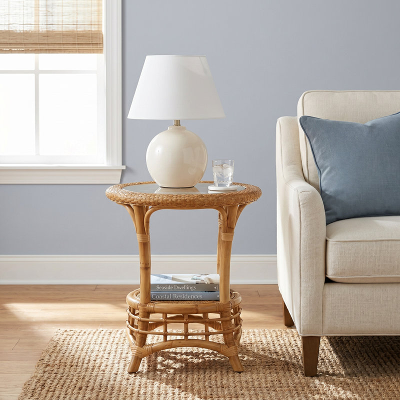 Luca End Table, Honey