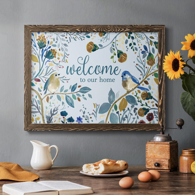 " Welcome To Our Home "