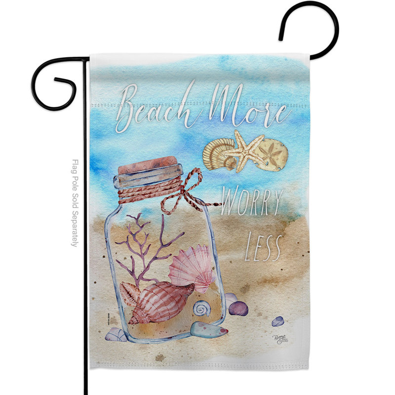 Double Sided Polyester Garden Flag, 18.5" H x 13" W