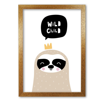 Wild Child Sloth - Print