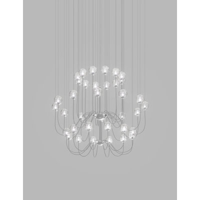 Puppet Suspension 36P Smoky Transparent Glossy Chrome G9 Ul