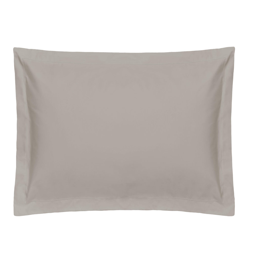 Plain Dye 400 TC Egyptian-Quality Cotton Oxford Pillowcase