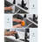 Stainless Steel Pull-Down Kitchen Faucet – High Arc, 3 Modes, with Soap Dispenser-113856525-113856526