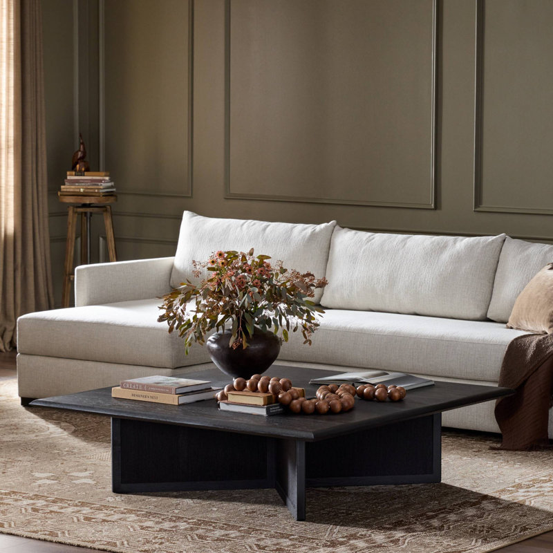 Rosenell Square Coffee Table, Black