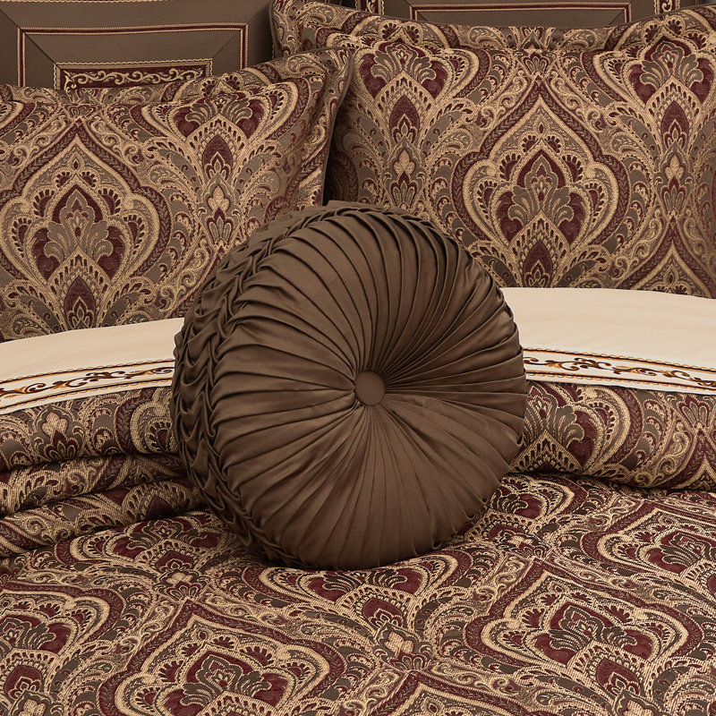 ODETTE TUFTED ROUND DECORATIVE THROW PILLOW