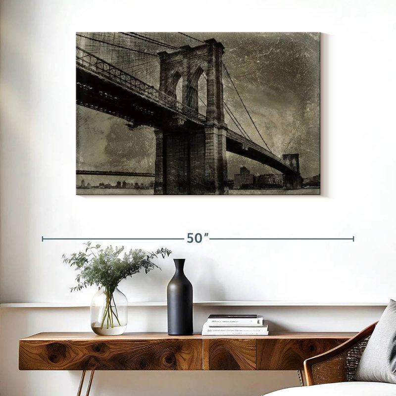 Lilie Bridge I, 26" H x 39" W