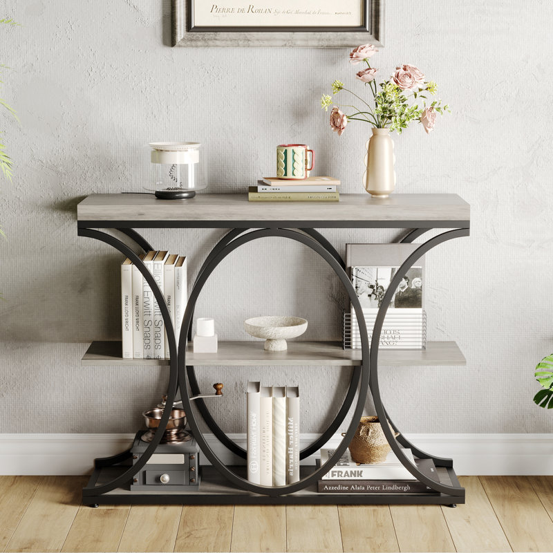 Console Table, Grey