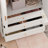 Modern Wardrobe With Dressing Table And Adjustable Light Mirror