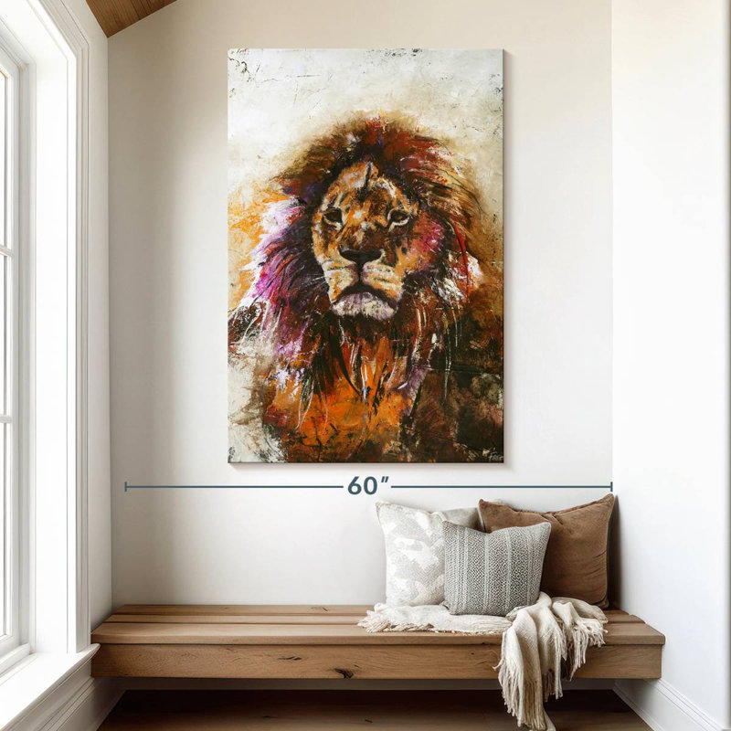 Brampt Tiger Vision, 51" H x 34" W