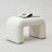28'' Wide Modern Rectangle Large Boucle Upholstered Standard Arched Ottoman