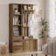 39.37 " Wide Hall Tree with Shelves