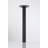 ORBIT,25IN,BOLLARD,8W,BK