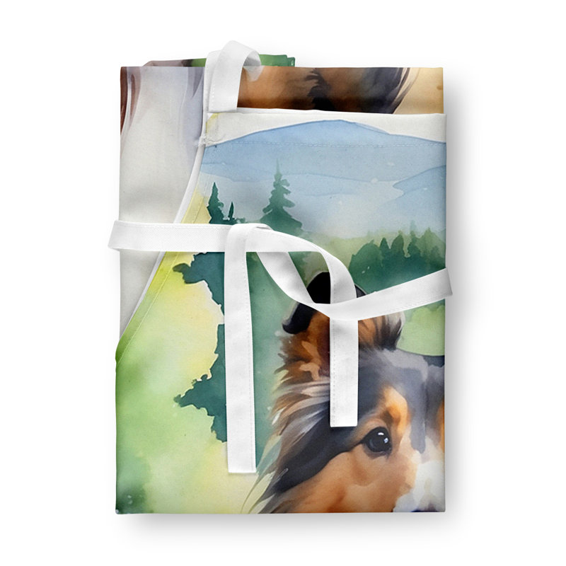 Tablier Sheltie Spring Path