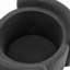Rangement gris douillet - rembourré, compartiment caché fonctionnel, construction, poids de 21,66 lb, largeur de 20,29 po facile à utiliser et pratique-1992314448